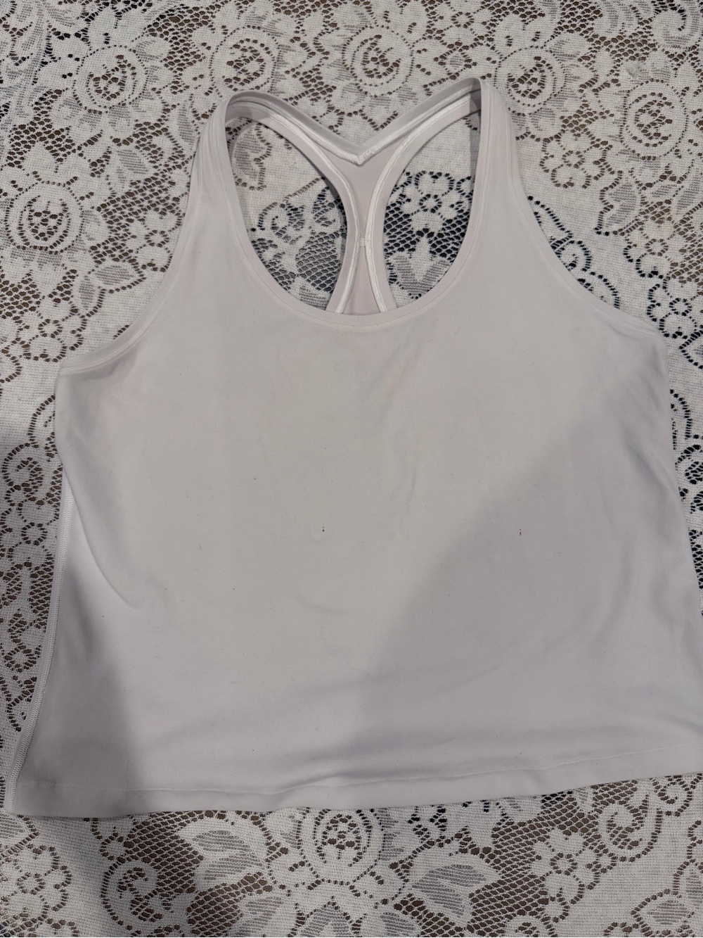 Racerback Crop Tank Top